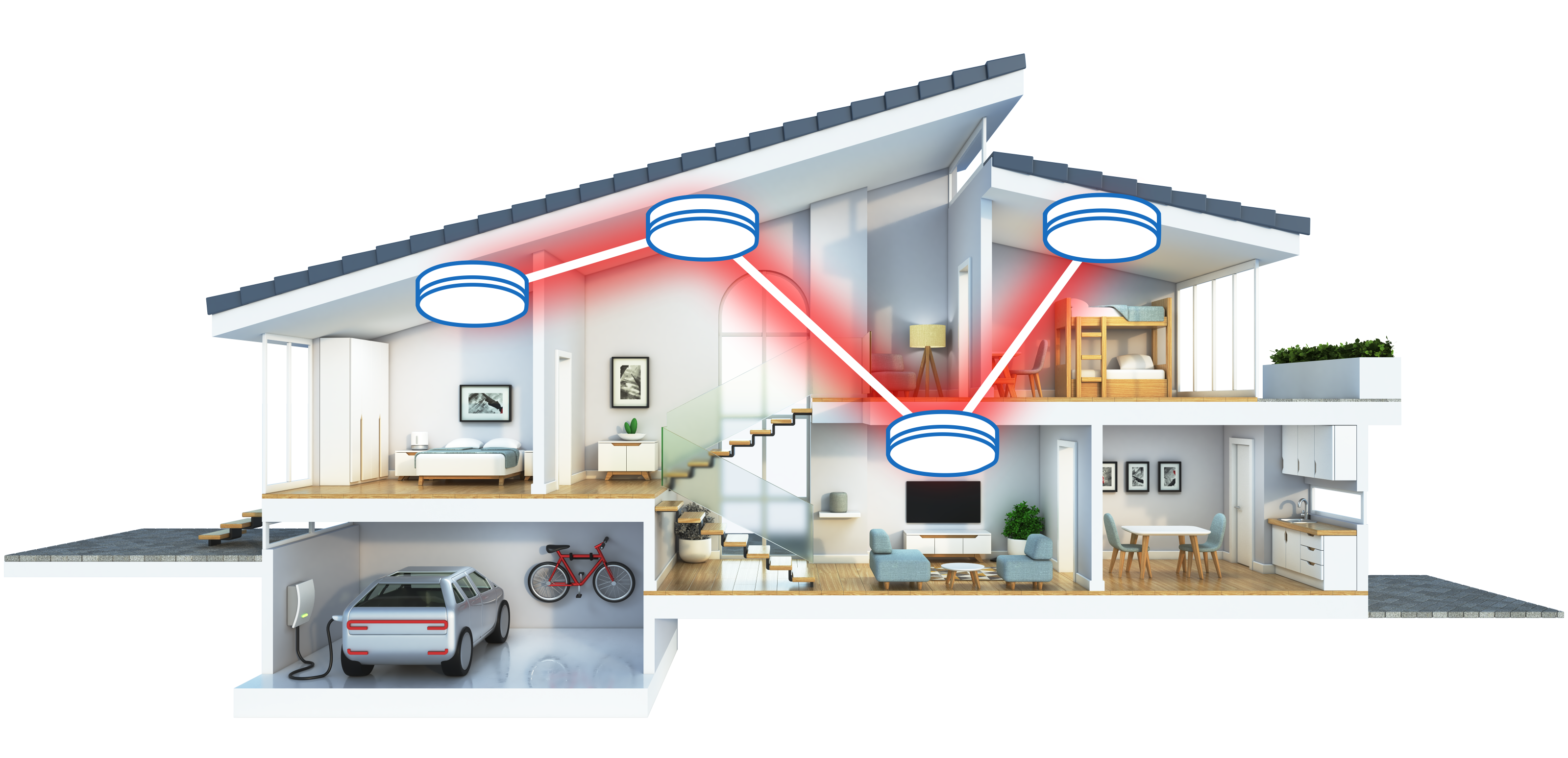 Smoke alarm location example image