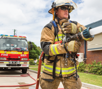 Fire and Rescue firefighters