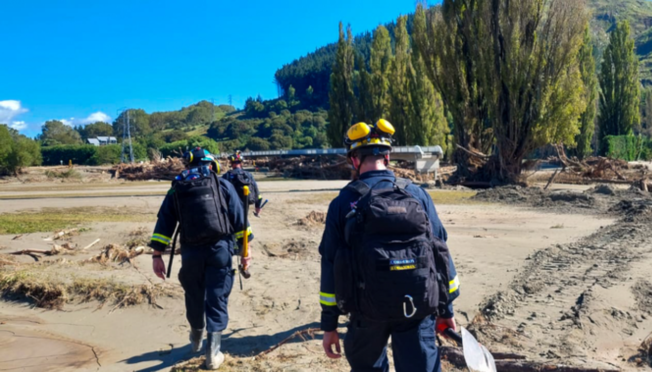 USAR technicians at Hawk River